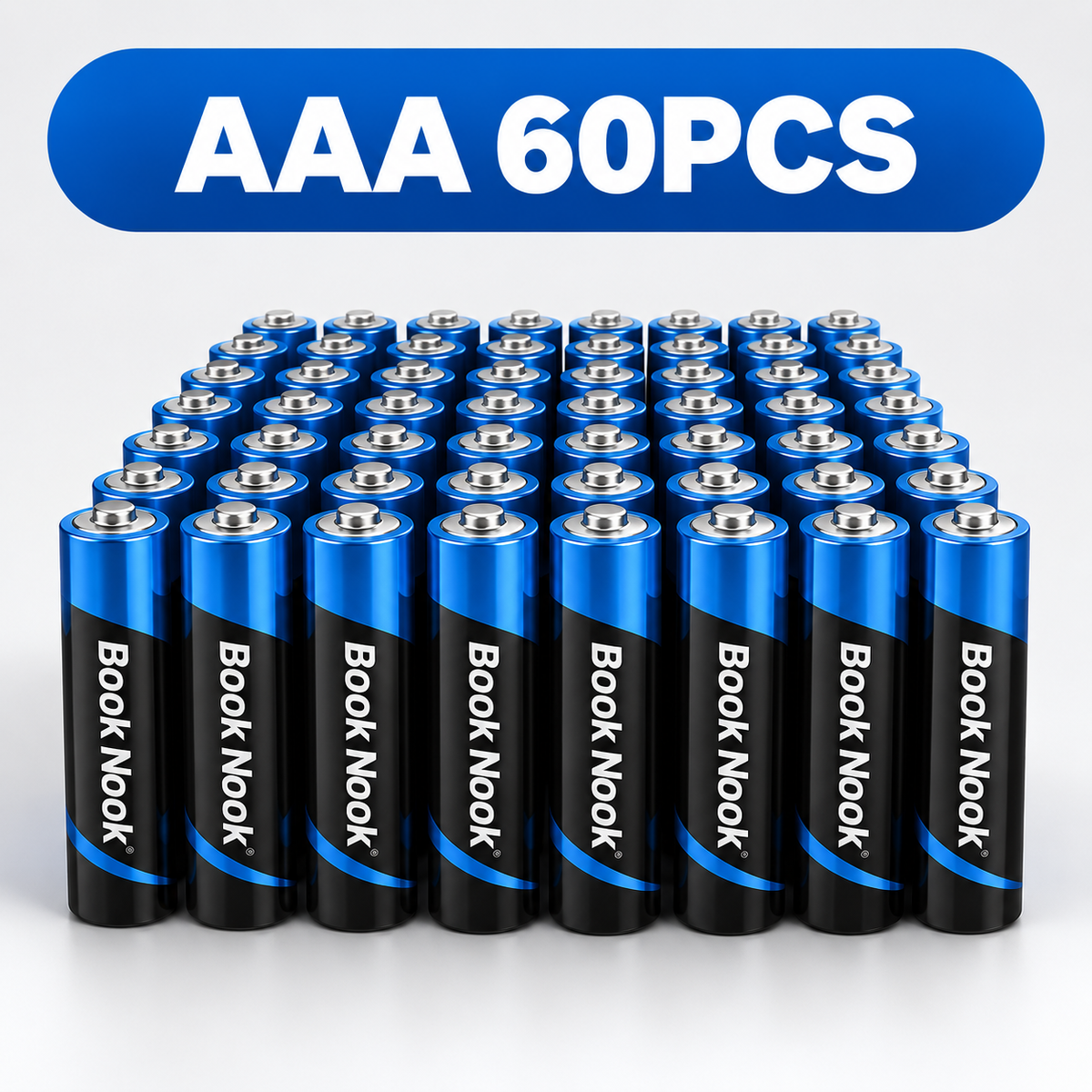 Piles AAA 1,5V pour Book Nook – Lots de 1 à 60 piles
