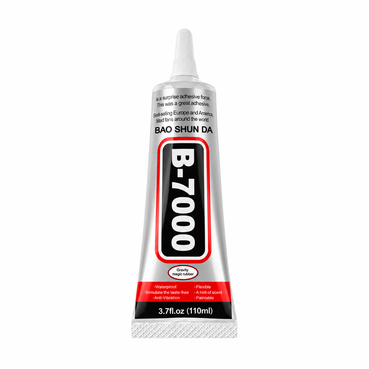 Colle de précision B‑7000 transparente pour maquettes de book nook et modélisme