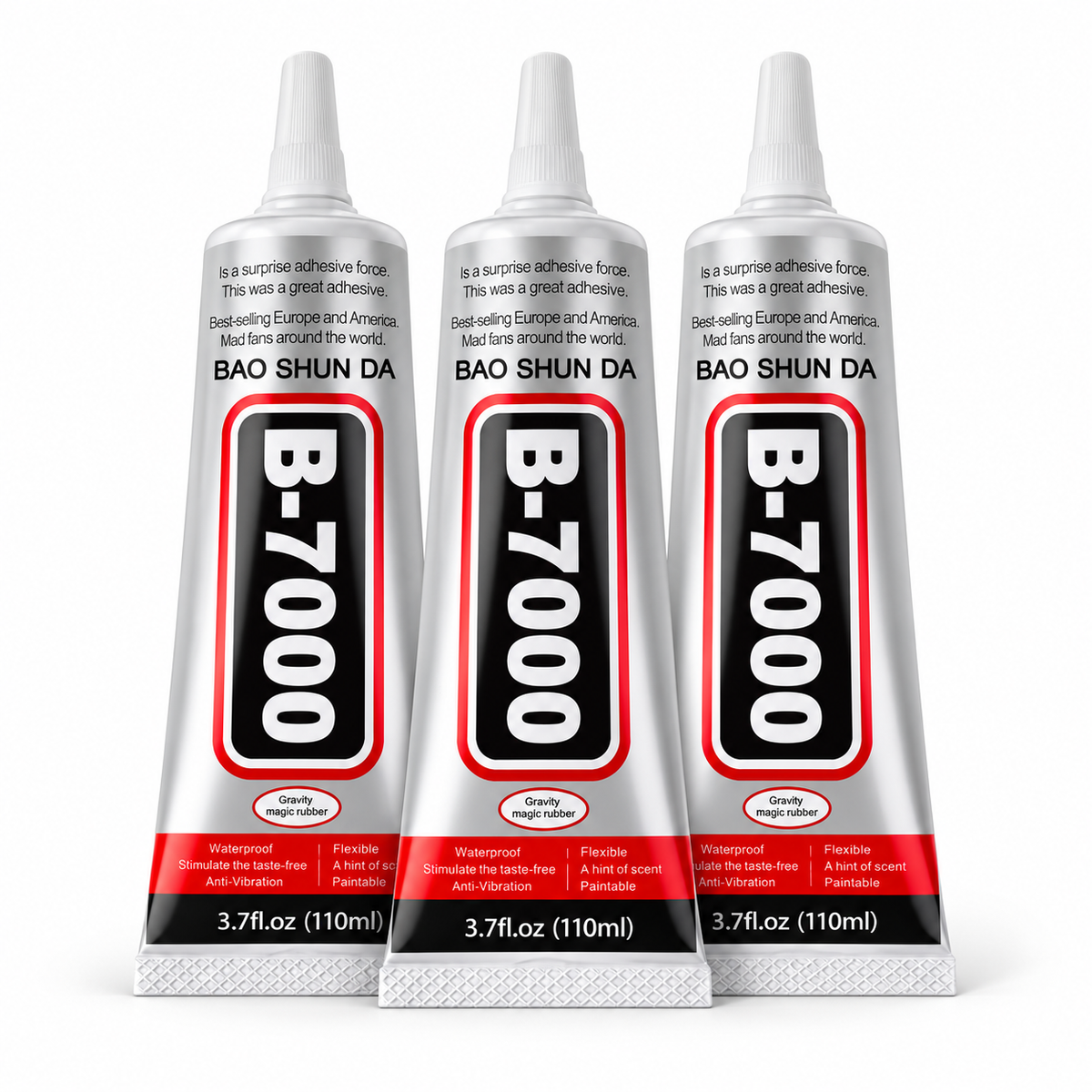 Colle de précision B‑7000 transparente pour maquettes de book nook et modélisme