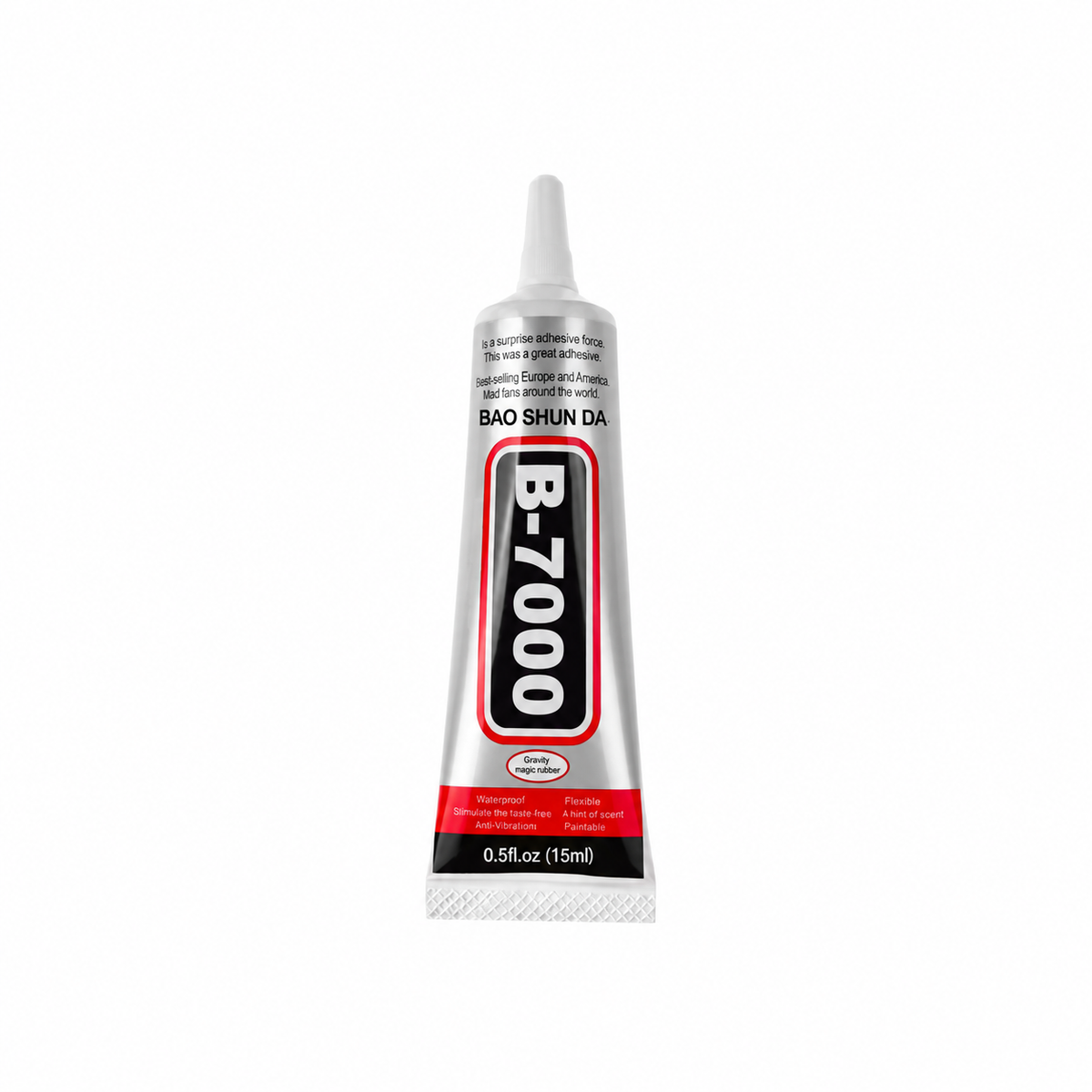 Colle de précision B‑7000 transparente pour maquettes de book nook et modélisme