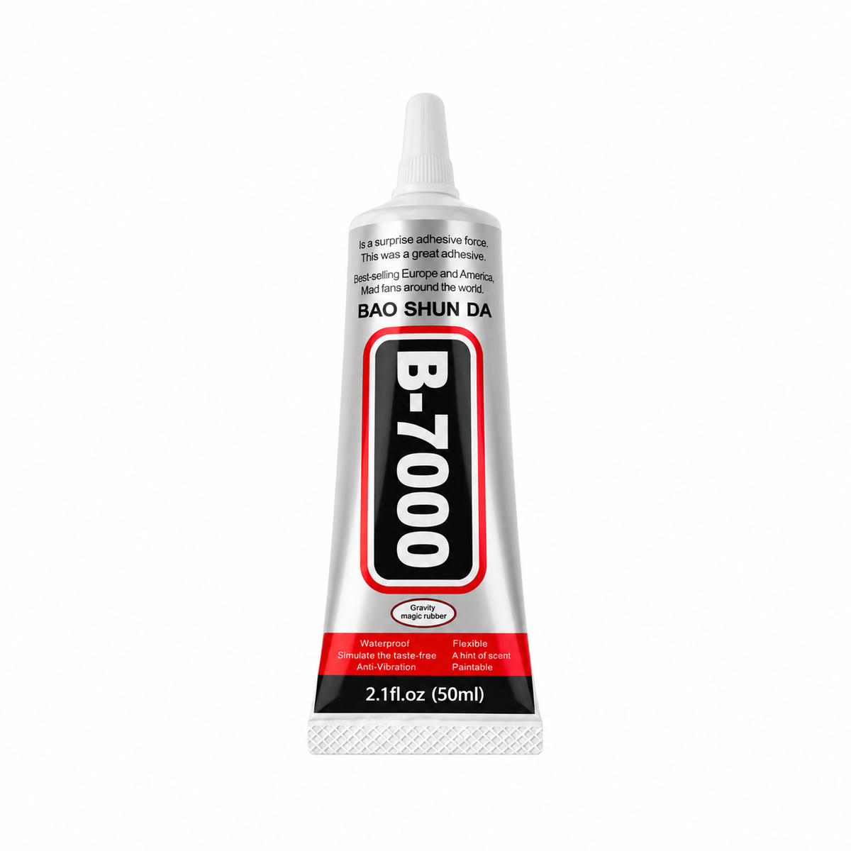 Colle de précision B‑7000 transparente pour maquettes de book nook et modélisme