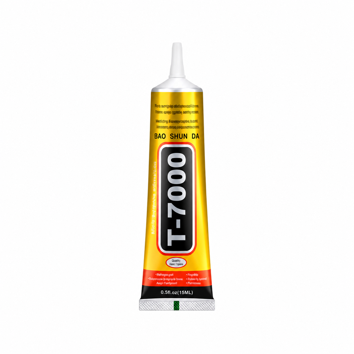 Colle de précision B‑7000 transparente pour maquettes de book nook et modélisme