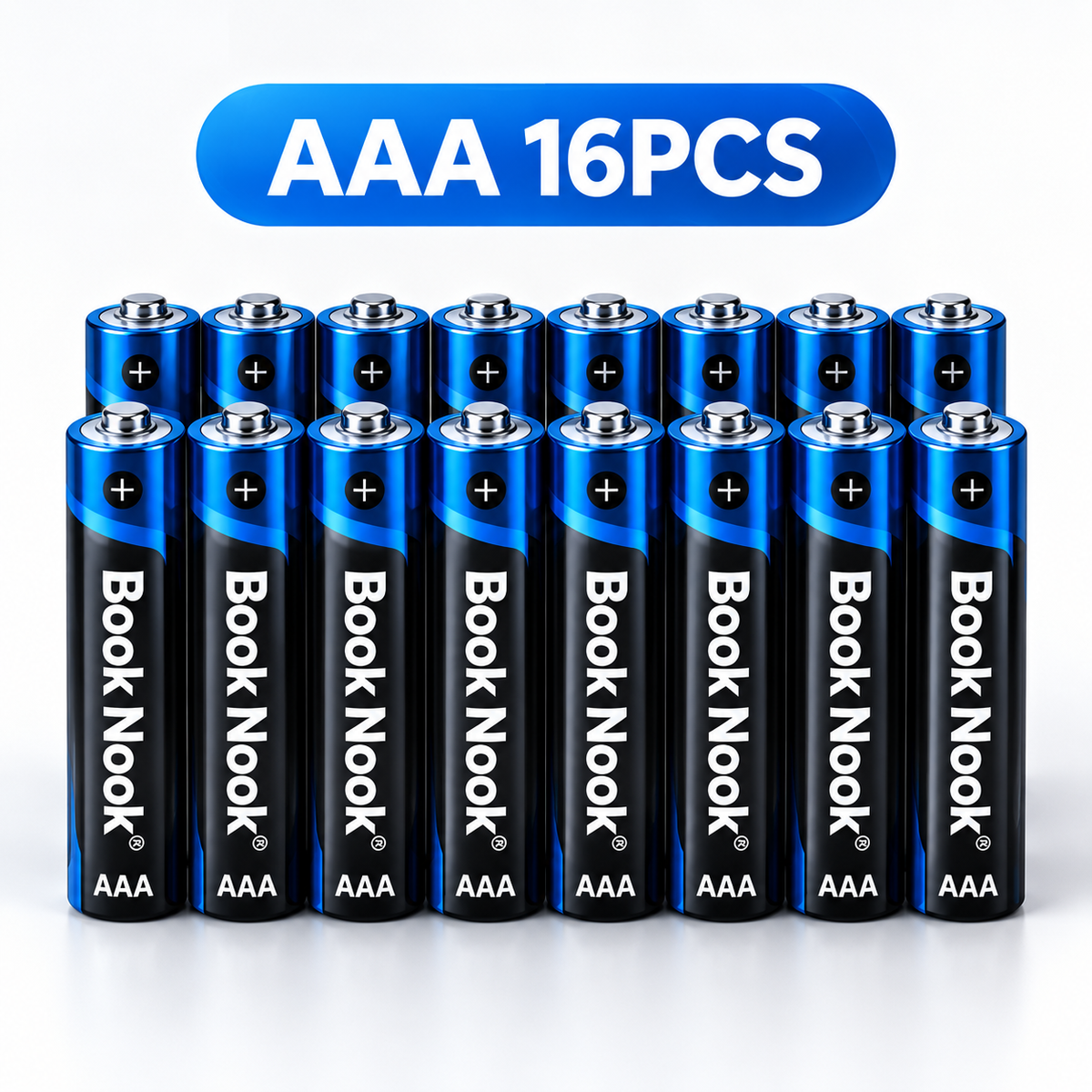 Lot de 16 piles AAA pour Book Nook