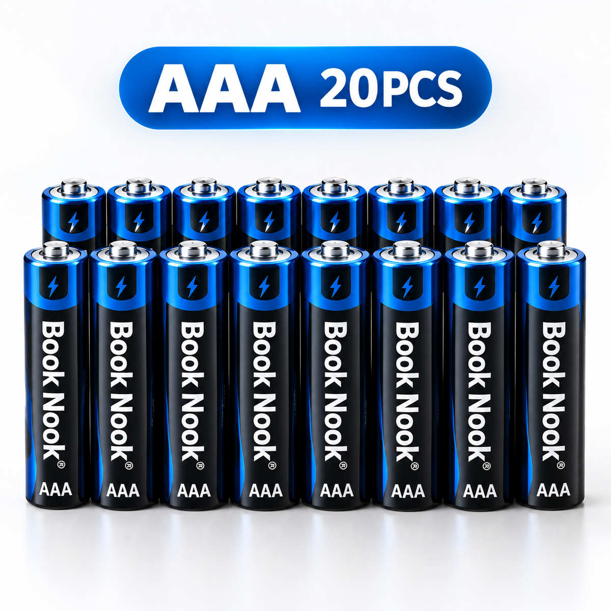 Lot de 20 piles AAA pour Book Nook