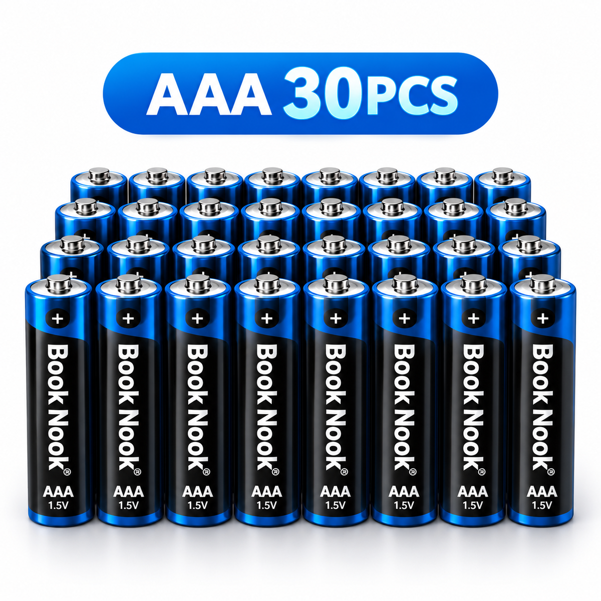 Lot de 30 piles AAA pour Book Nook