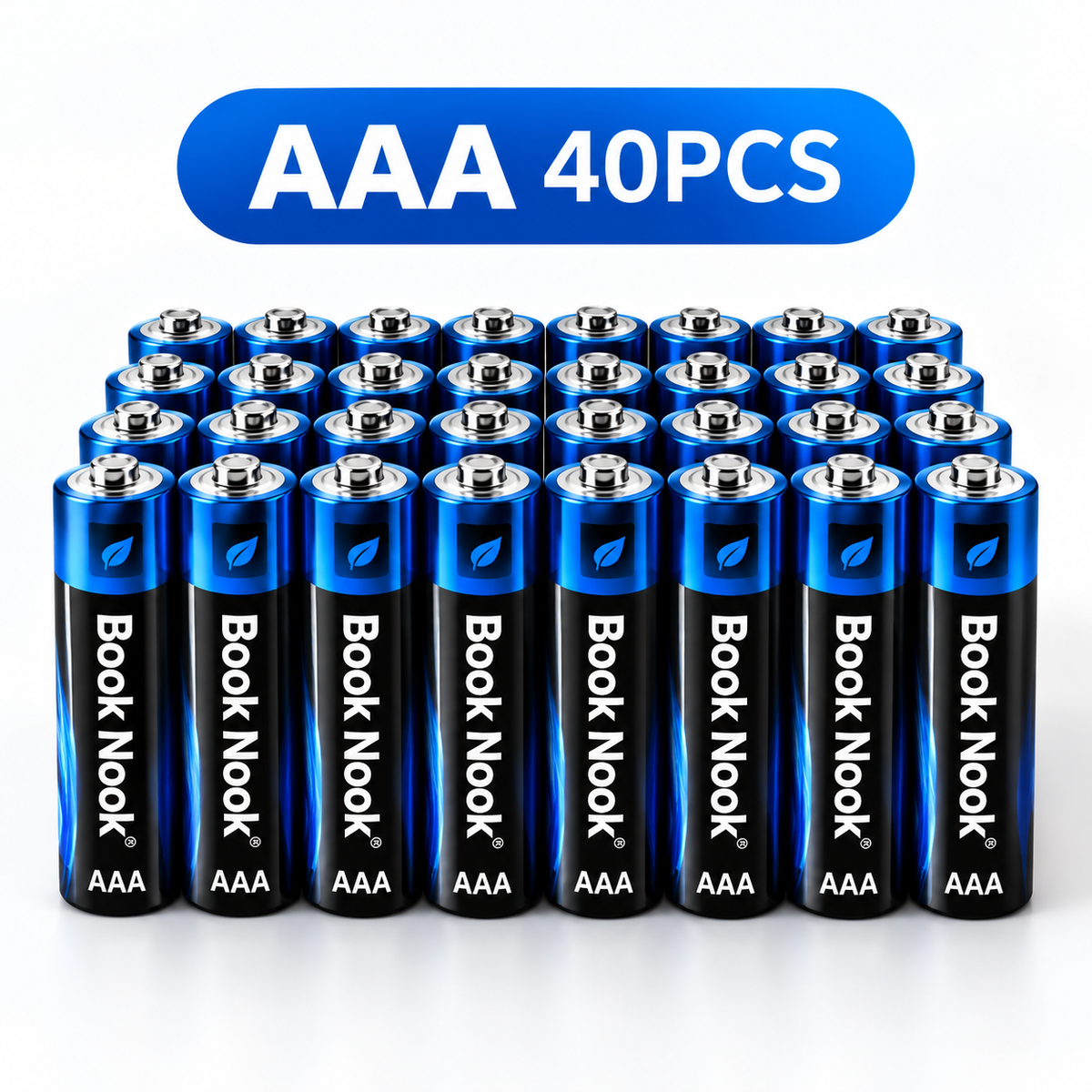 Lot de 40 piles AAA pour Book Nook