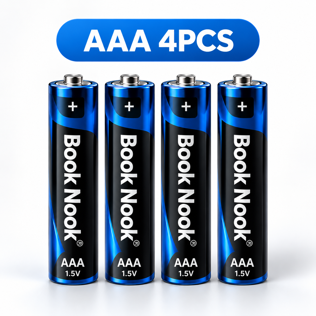 Lot de 4 piles AAA pour Book Nook
