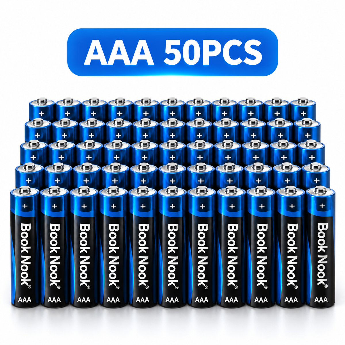 Lot de 50 piles AAA pour Book Nook
