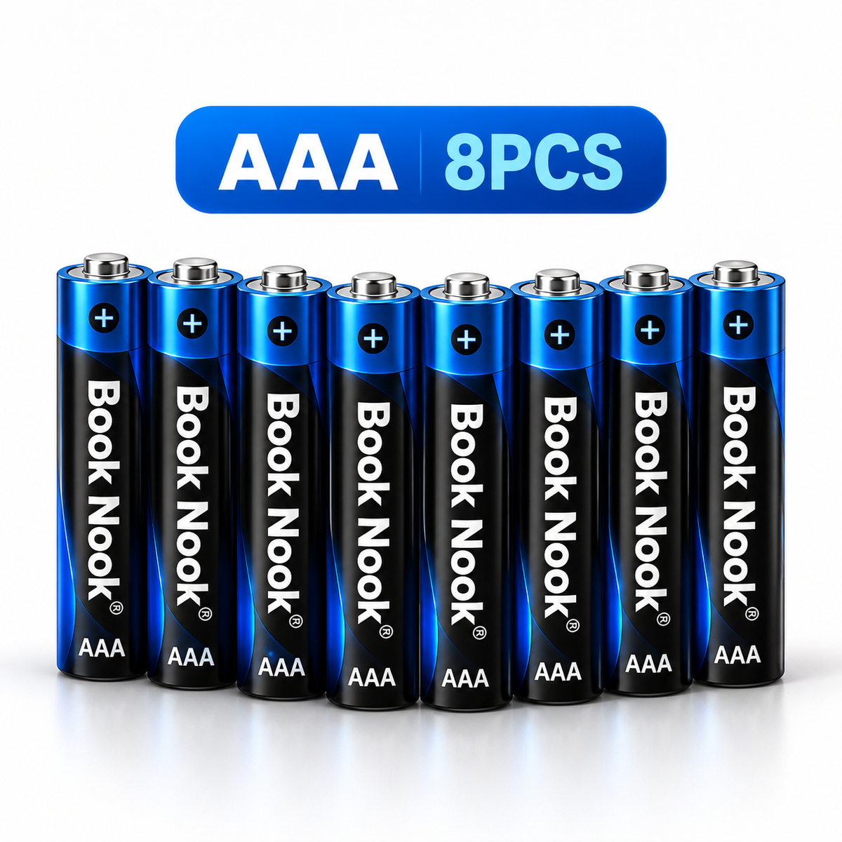 Lot de 8 piles AAA pour Book Nook
