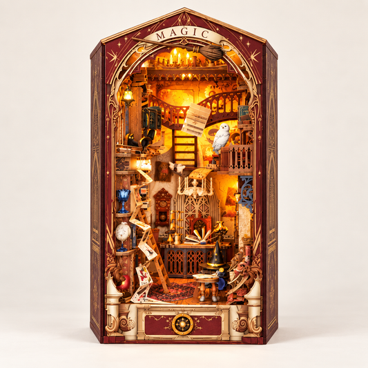 magic world — vue face, rendu IA illustratif